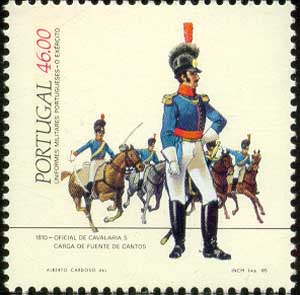 Officer, Fifth Cavalry, 1810