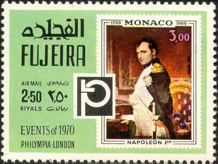 Stamp with Napoleon