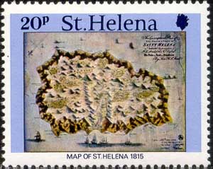 Map of St. Helena (1815)