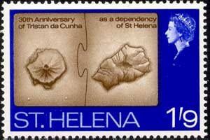 Maps of Tristan and St. Helena