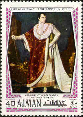 Napoleon in coronatian robe