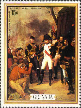 Napoleon before Madrid
