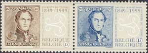 Stamp of Belgian M1