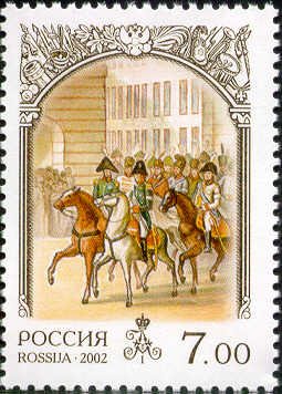 Russian troops entering Paris, 1814
