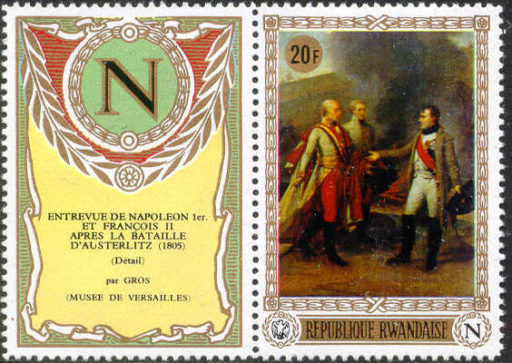 Napoleon meeting Francis II