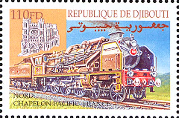Notre-Dame de Paris and Train
