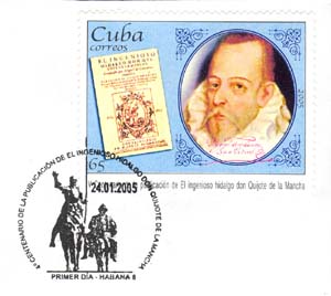 Havana. Don Quixote and Sancho