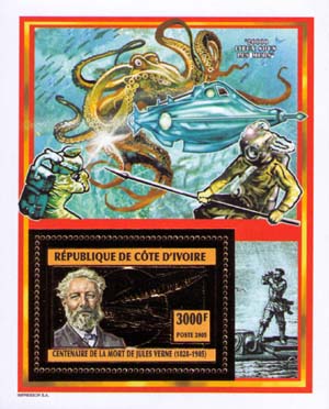 Jules Verne, submarines