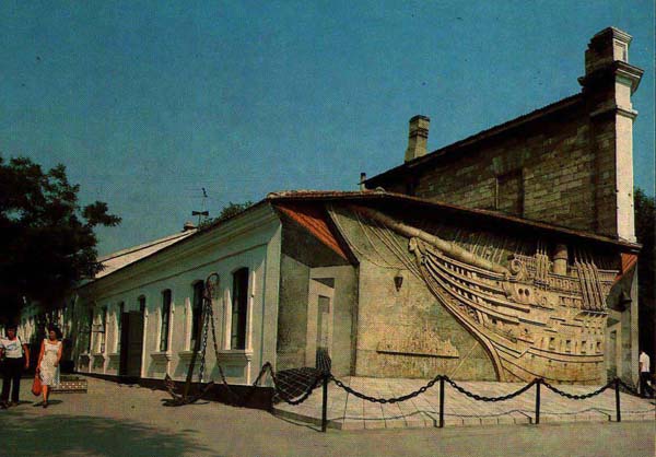 Grin's museum in Feodosia