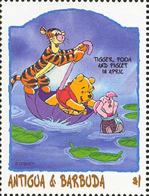 Winnie the Pooh, Tiger and Piglet