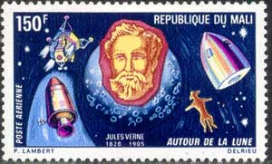 Jules Verne, space ship