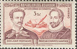 Juan Montalvo and Cervantes