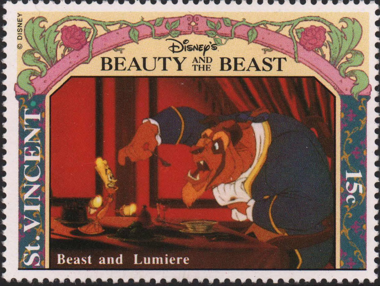 Beast and Lumiere