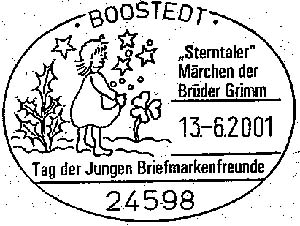Boostedt. Girl and Stars