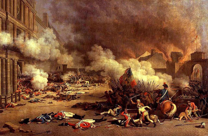 Mob attacks the Tuileries
