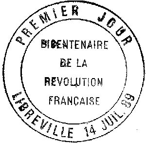 Libreville. French revolution