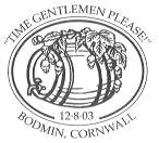 Bodmin, Cornwall. Time Gentlemen Please