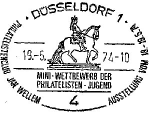 Dusseldorf. Monument of Jan Wellem