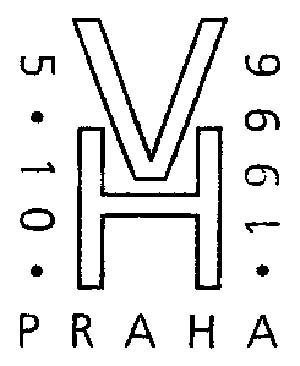 Prague. Monogramma of Havel