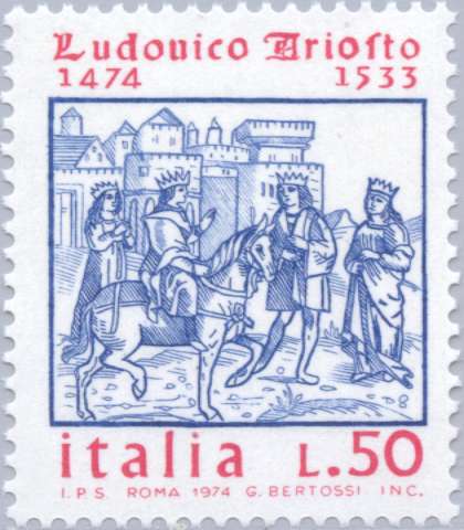 Cover Engraving of Ariosto's «Orlando Furioso»