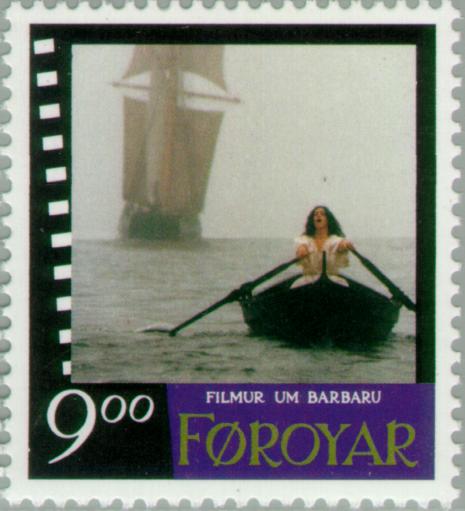 Barbara in rowing boat