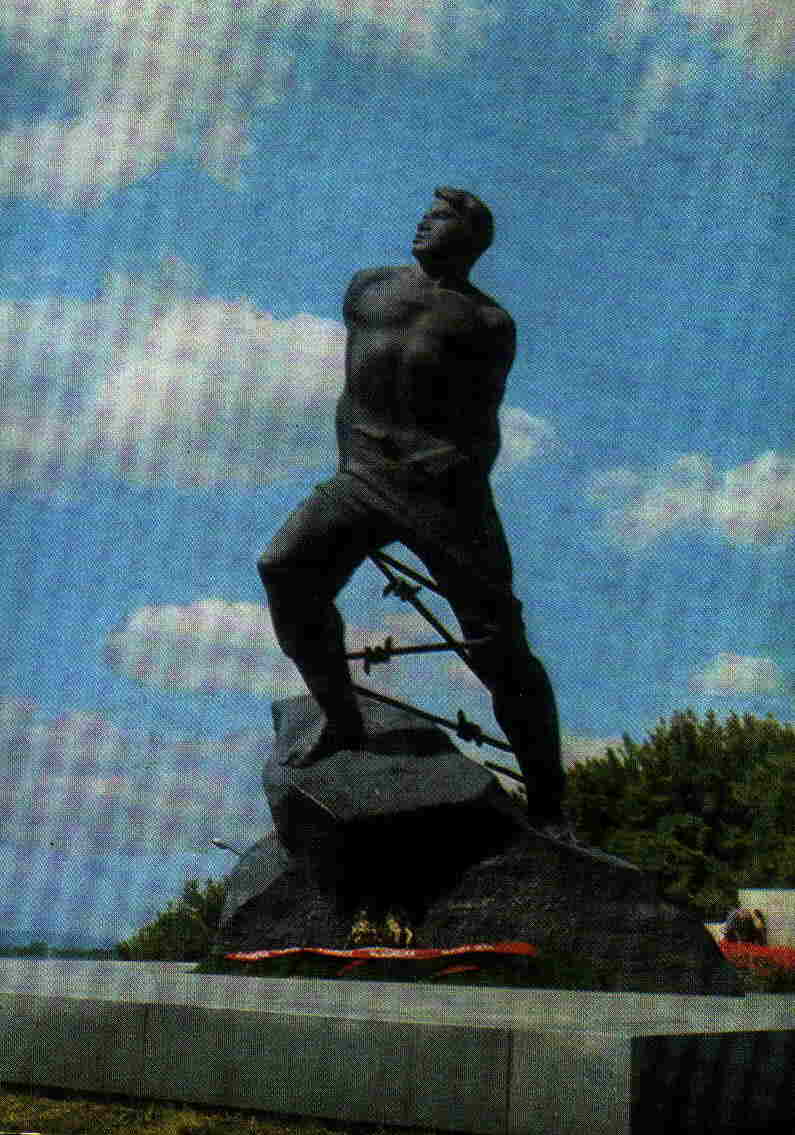 Musa Jalil monument in Kazan