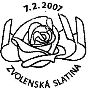 Zvolenska Slatina. Rose