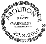 Garrison Close, London SE18. Abolition of Slavery