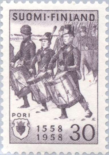 March of the Pori Regiment Soldiers